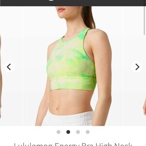 Lululemon Energy High Neck Sports Bra B-D 6